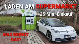 Elektroauto VW ID.3 Laden am Supermarkt! Was bringt das eigentlich?