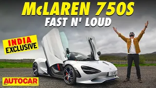 EXCLUSIVE! 2024 McLaren 750S review - The last non-hybrid McLaren | First Drive | Autocar India