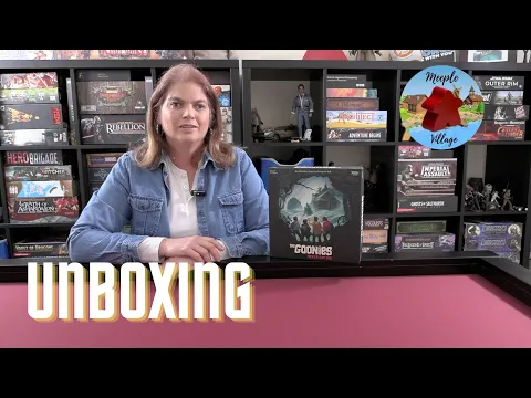 The Goonies Never Say Die Board Game Unboxing