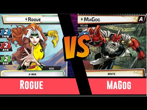 Marvel Champions | Rogue | Vs MaGog | True Solo | Deck Testing | Mutant Genesis | Justice