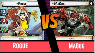 Marvel Champions | Rogue | Vs MaGog | True Solo | Deck Testing | Mutant Genesis | Justice