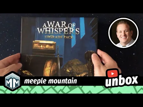 Boardgame Brody - A War of Whispers: Upgrade Pack - Unboxing
