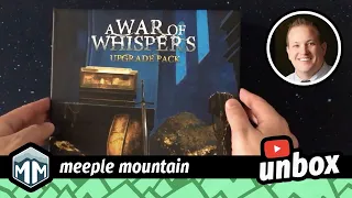 Boardgame Brody - A War of Whispers: Upgrade Pack - Unboxing