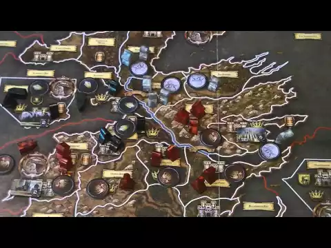 AVRAW #107: A Game of Thrones: The Board Game (second edition) - A Westeros where *SPOILER* doesn't have to get their head chopped off