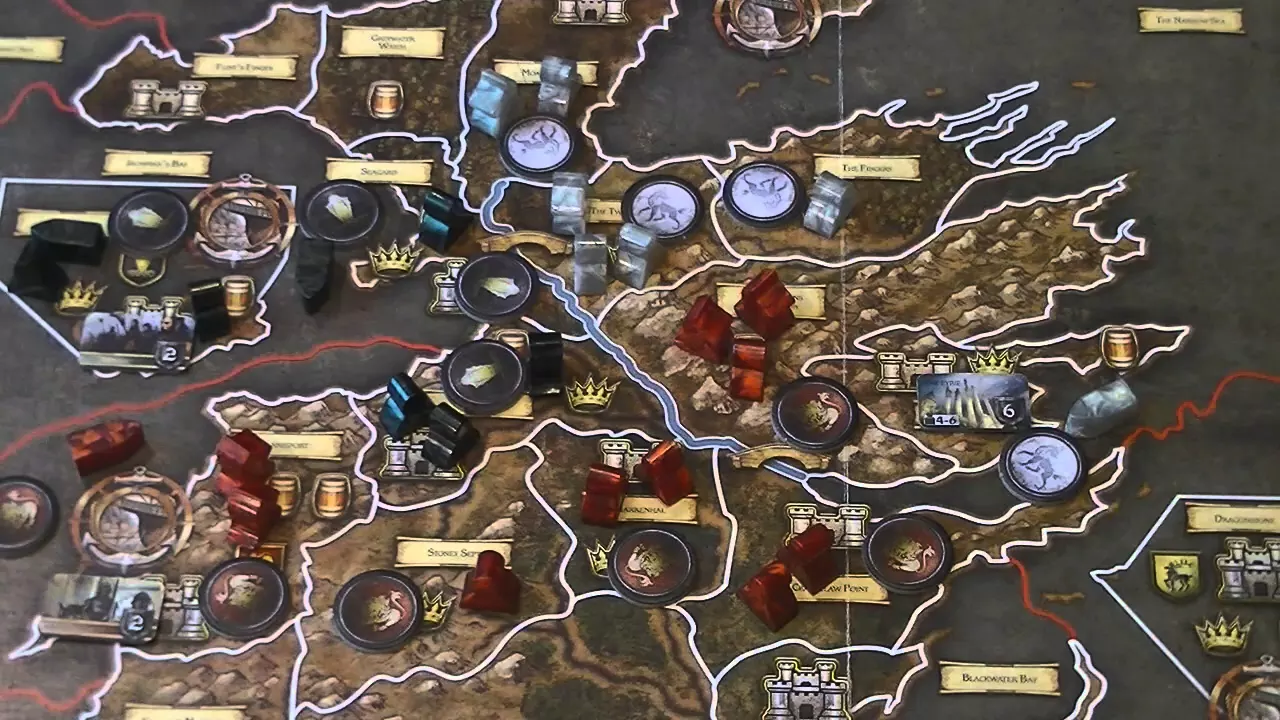 AVRAW #107: A Game of Thrones: The Board Game (second edition) - A Westeros where *SPOILER* doesn't have to get their head chopped off