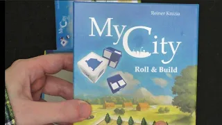 DGA Unboxes Board Games: My City: Roll & Build