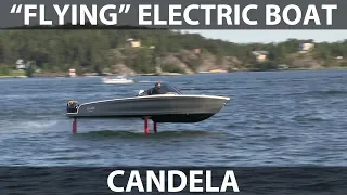 Candela C-7 electric hydrofoiling speedboat