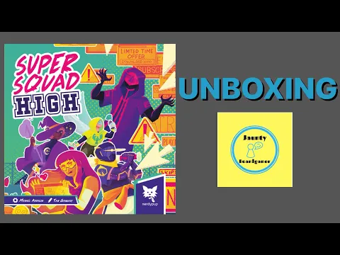Super Squad High - UNBOXING