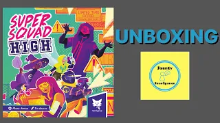 Super Squad High - UNBOXING