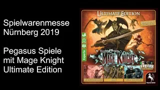 Spielwarenmesse Nürnberg 2019 - Pegasus Spiele mit Mage Knight Ultimate Edition