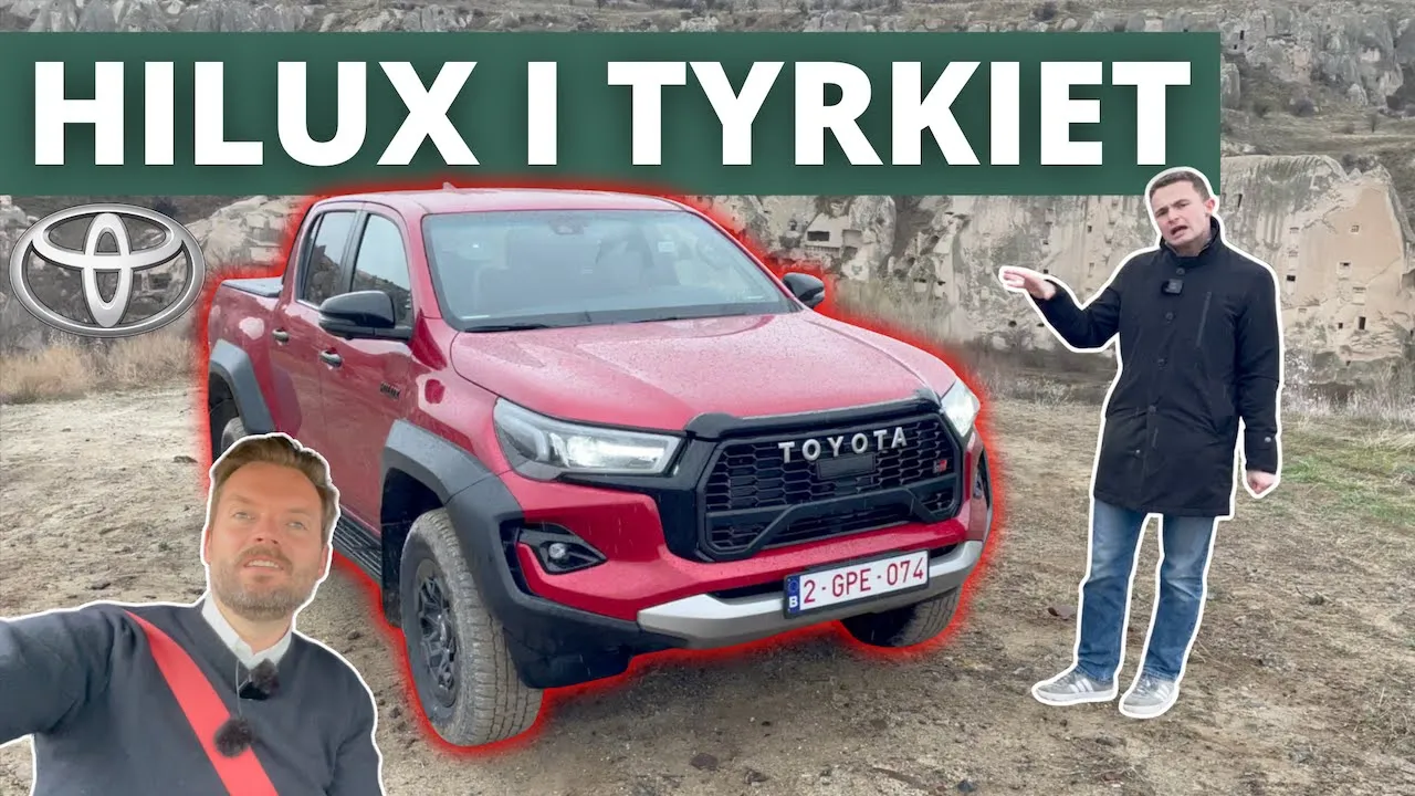 Kaos i Tyrkiet med Joachim Stender og Toyota... Toyota Hilux Præsentation
