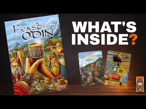 A Feast for Odin (with The Norwegians Expansion) | Unboxing + First Look