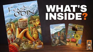 A Feast for Odin (with The Norwegians Expansion) | Unboxing + First Look