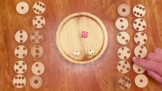 How to play the 2 player game of Peruke by the people at Peruke Games