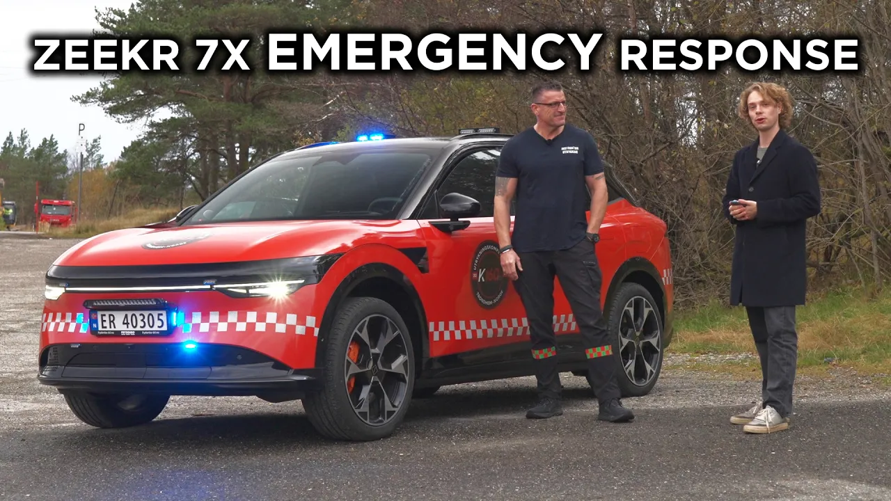 Zeekr 7X Becomes An Emergency Vehicle! Full Conversion With Lights, Sirens & Equipment