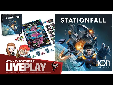 STATIONFALL || ION GAME DESIGN || BOARD GAME LIVE PLAY