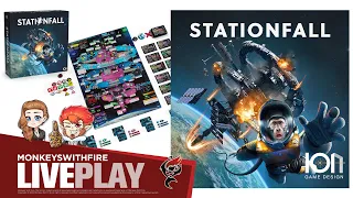 STATIONFALL || ION GAME DESIGN || BOARD GAME LIVE PLAY
