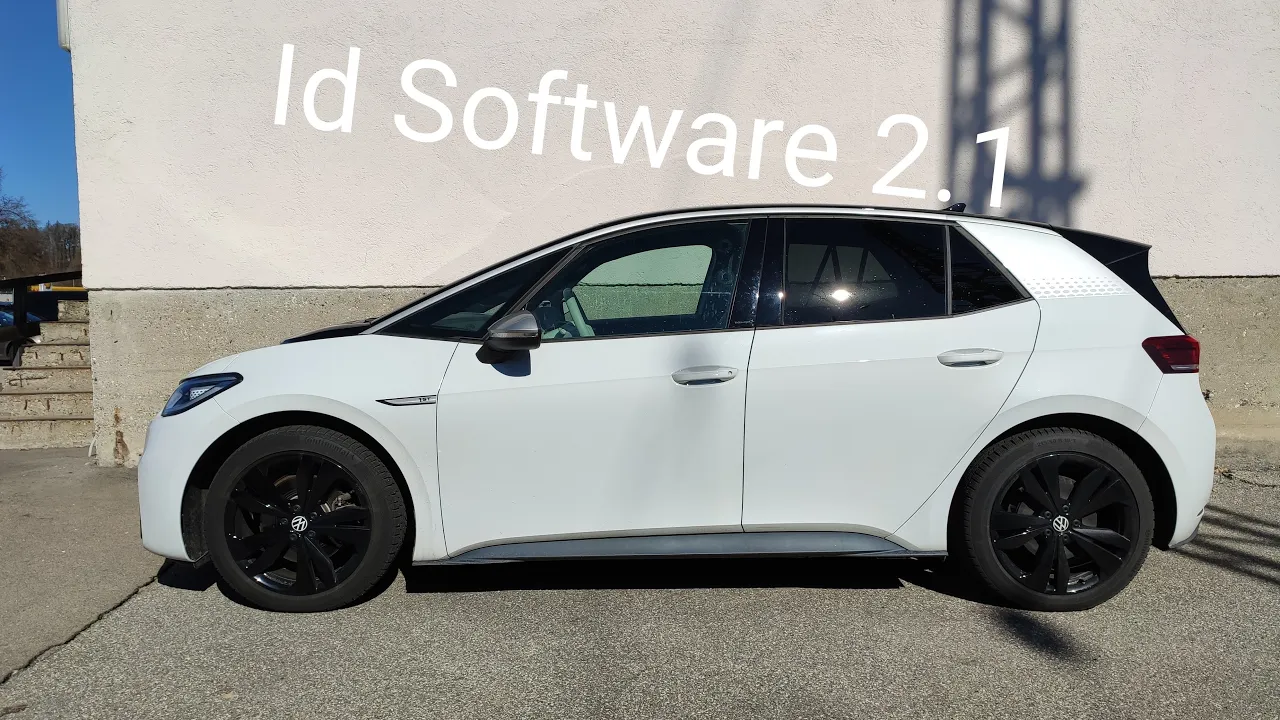 (livestream) My VW Id.3 has the Id Software 2.1 !!!