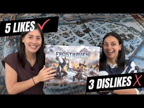 Frosthaven: 5 Likes & 3 Dislikes | First Impressions from 2 Euro Gamers!