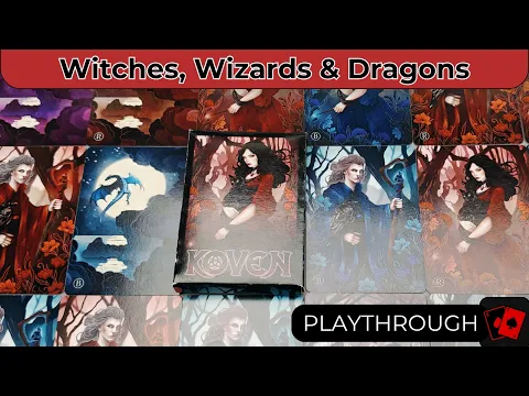 Koven | Solo Playthrough & Review - A Small Magical Card Puzzle Game