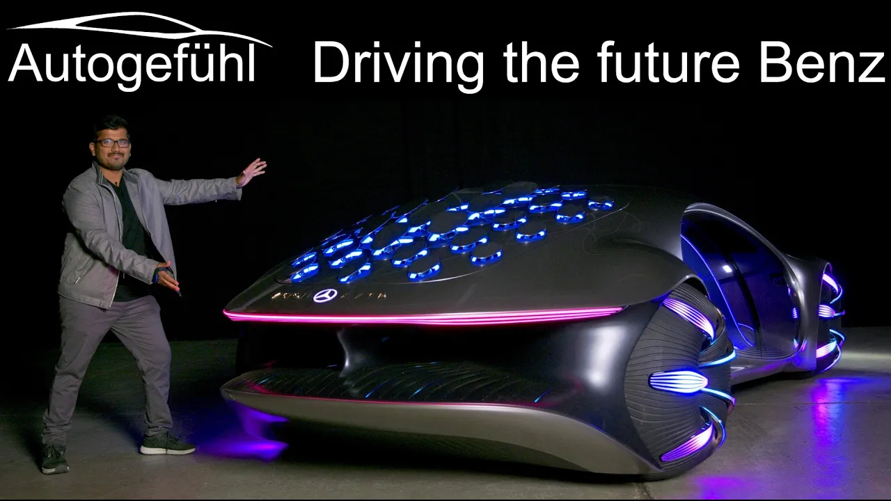 Driving the Mercedes of the future is UNREAL! Mercedes Vision AVTR experience