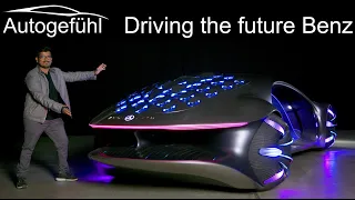 Driving the Mercedes of the future is UNREAL! Mercedes Vision AVTR experience