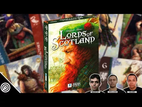 LORDS OF SCOTLAND - Partida Completa - Na Mesa #175