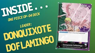 Inside…One Piece Card Game OP-04 - Donquixote Doflamingo Leader / Donquixote Pirates Deck (4K 60fps)