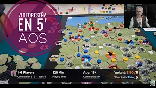 Videoreseña en 5' - Age of Steam (Martin Wallace)