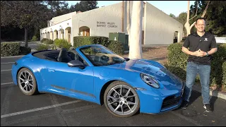 Is the NEW 2025 Porsche 911 Carrera T Cabriolet the KING of 6-speed drop top sports cars?