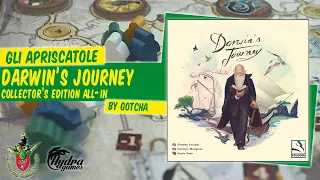 Darwin's Journey Collector Edition kickstarter all-in unboxing [Gli Apriscatole]