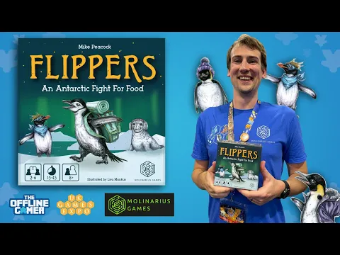 Strategic Ice Chaos in Flippers from Molinarius Games | UKGE 2025