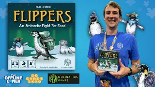 Strategic Ice Chaos in Flippers from Molinarius Games | UKGE 2025