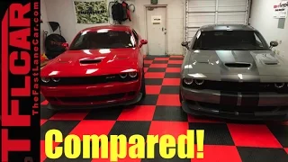 Compared: What are the Differences Between the 2016 and 2017 Dodge Challenger SRT Hellcat?