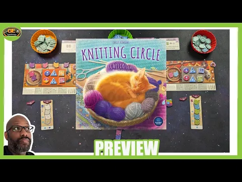 Knitting Circle A Calico Game Preview - Match, Knit, Wear...Win