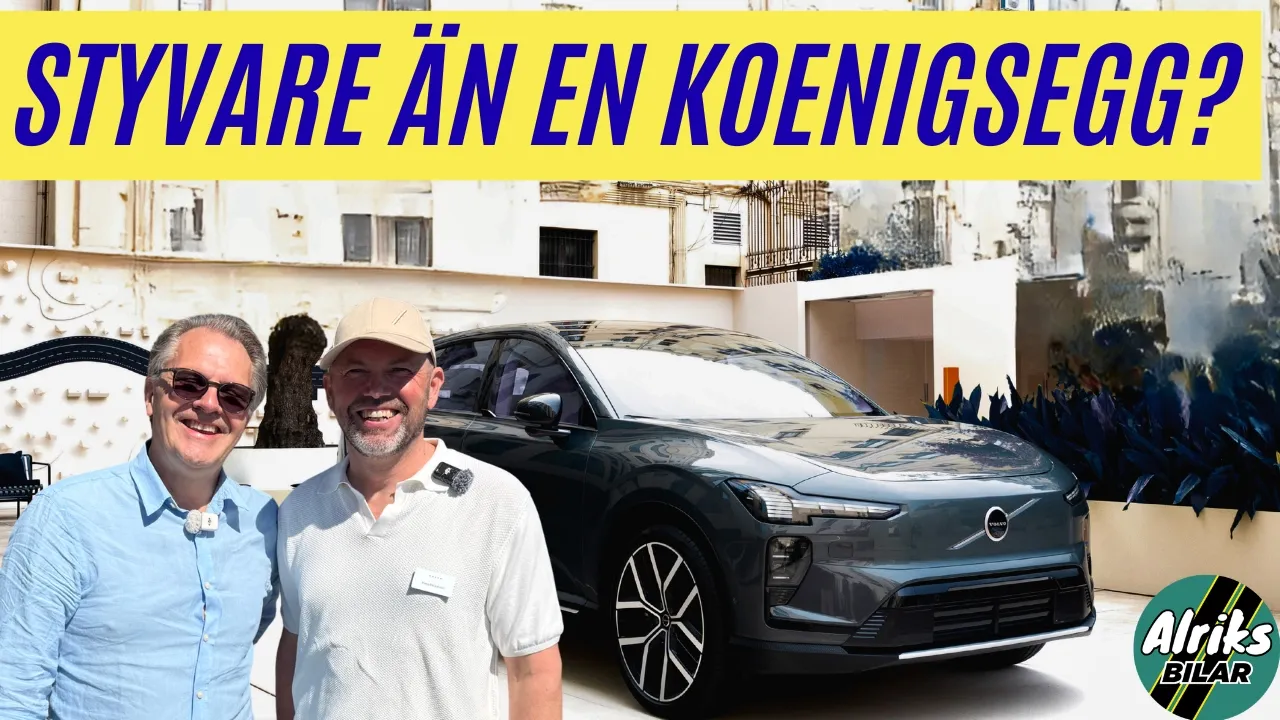 Nya Volvo EX60: "Styvare än Koenigsegg och supersäker"!