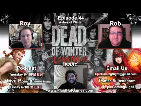 Podcast 44 Ashes of Winter With Isaac Vega!!