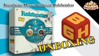 Boardgame Heaven Unboxing 141: Rulebenders (Game Brewer)