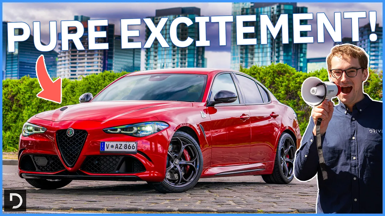 The Alfa Romeo Giulia QV Is The BEST Sports Sedan On The Market! And Here's Why... | Drive.com.au
