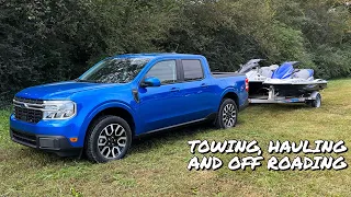 Ford Maverick Maxed Out! Pushing The Limits With Towing, Hauling, & Off-Road