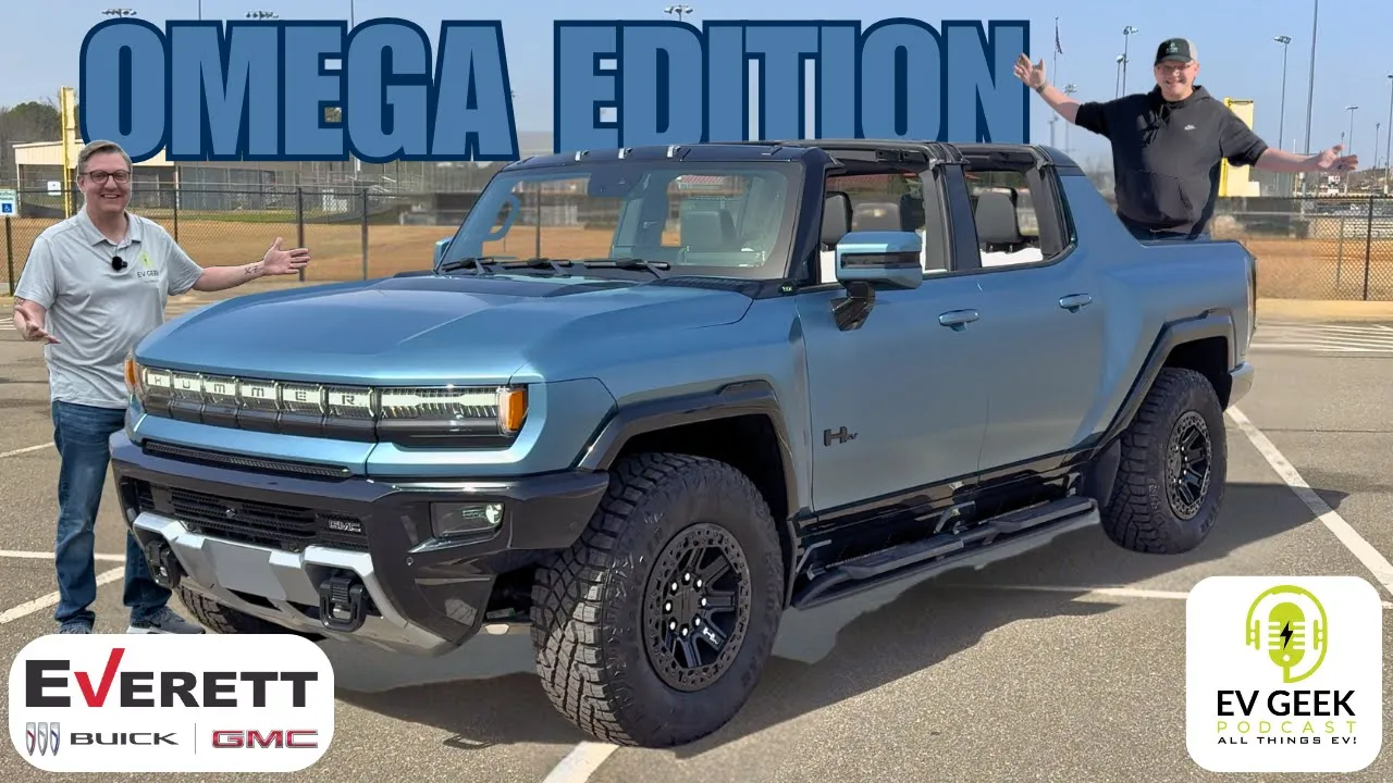 The GMC Hummer EV Omega is a BEAST! First Drive and Review