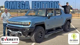 The GMC Hummer EV Omega is a BEAST! First Drive and Review