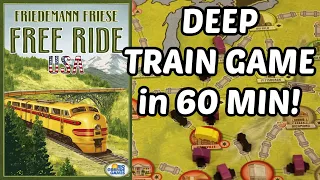 Free Ride USA Review - Gamer Ticket to Ride?