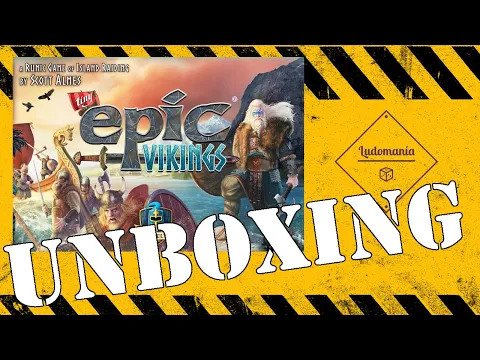 Ludomanía: Unboxing de Tiny Epic Vikings + Expansión Ragnarok