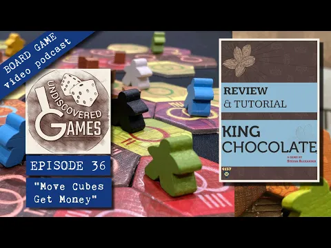 KING CHOCOLATE BOARD GAME Review + Tutorial How To Play - Undiscovered Games Episode 36