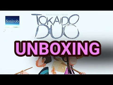 Tokaido Duo Board Game | Unboxing (No Talking)