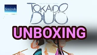 Tokaido Duo Board Game | Unboxing (No Talking)