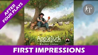 First Impressions of Applejack - Solo Board Game