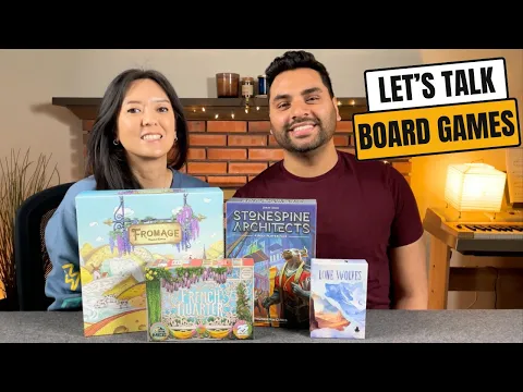 Let's Talk Board Games #36 - Fromage, Stonespine Architects, Lone Wolves, & French Quarter!