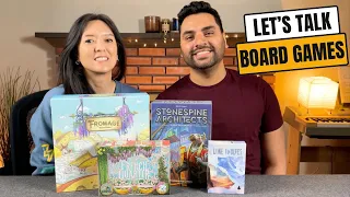 Let's Talk Board Games #36 - Fromage, Stonespine Architects, Lone Wolves, & French Quarter!